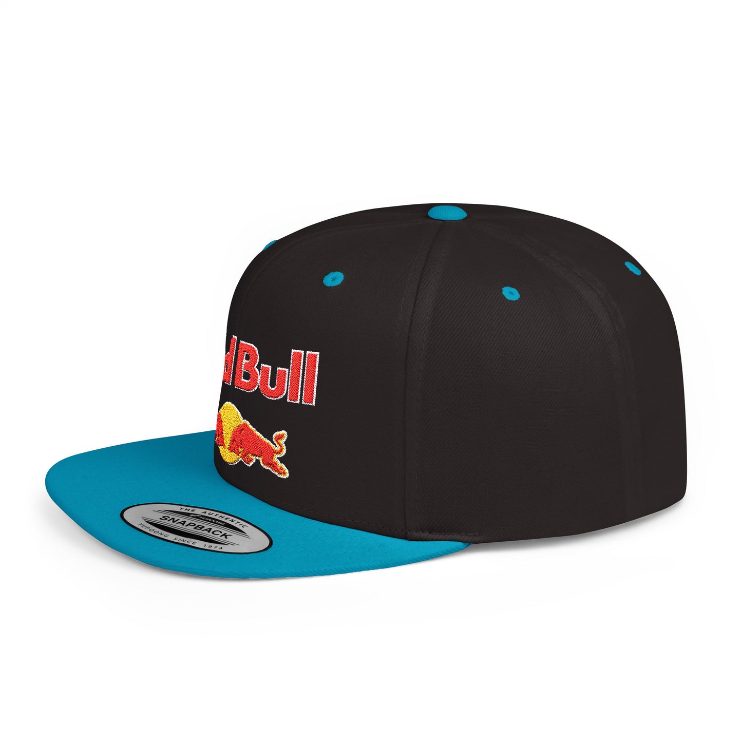 Red Bull Racing Flat Bill Snapback – Lightweight, Custom Fit, Premium Quality