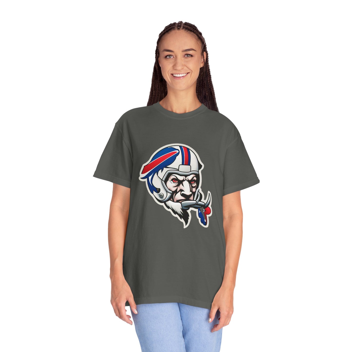 Buffalo Bills Football Season Garment-Dyed T-Shirt – Premium Cotton Tee for Customization