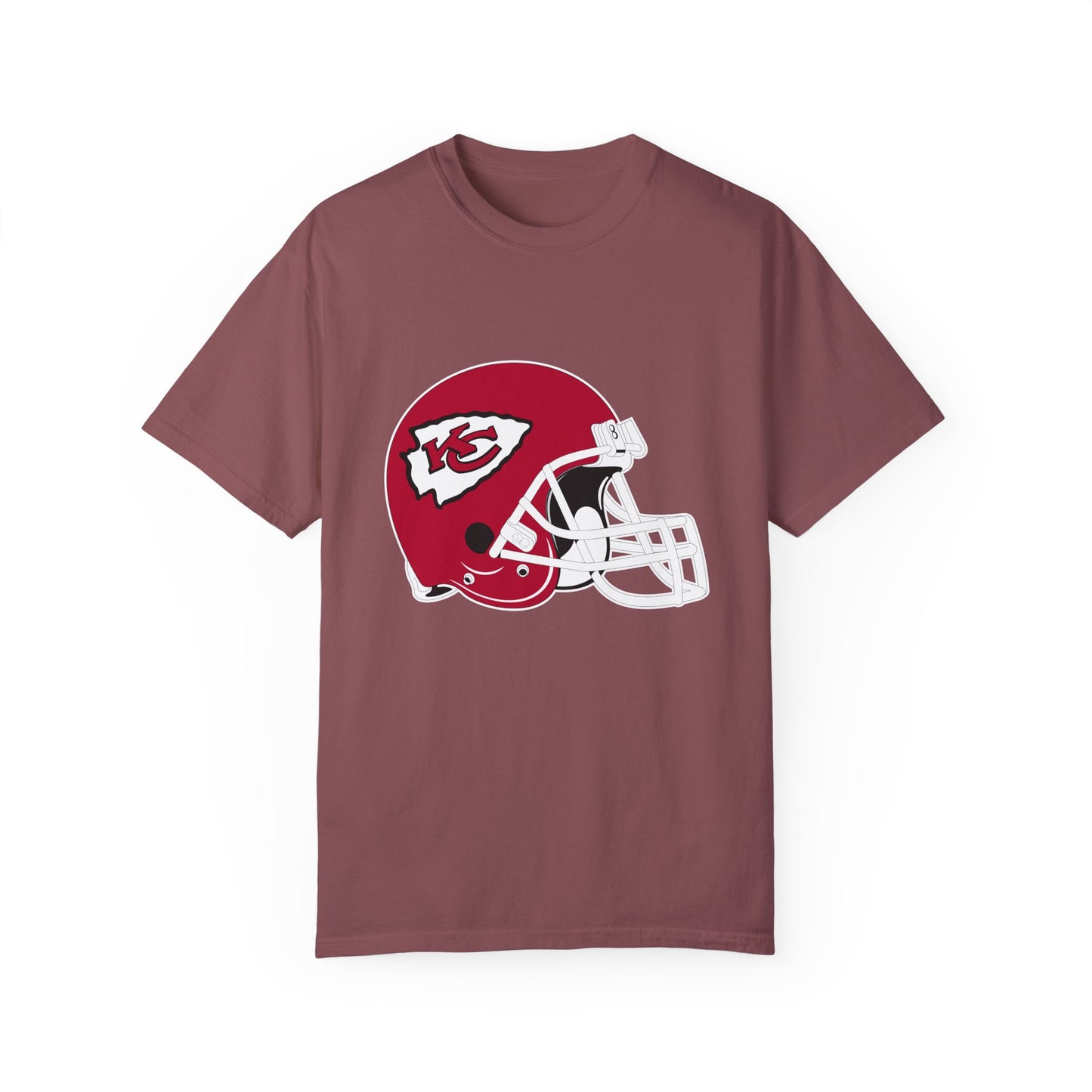 Kansas City Chiefs Football Fans Garment-Dyed T-Shirt – Premium Cotton Tee for Customization