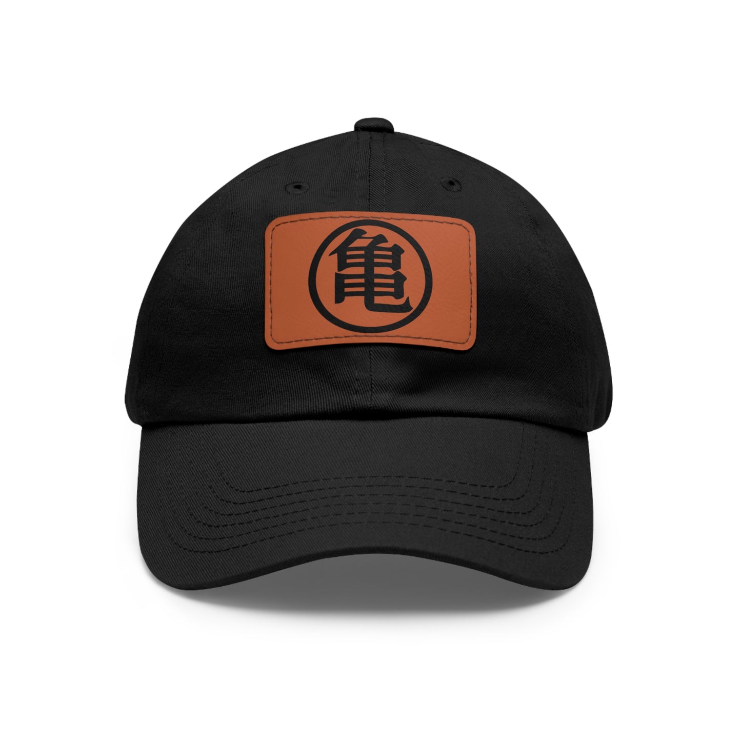 Dad Leather Patch Hat Goku Logo  – Timeless Style, Perfect Fit