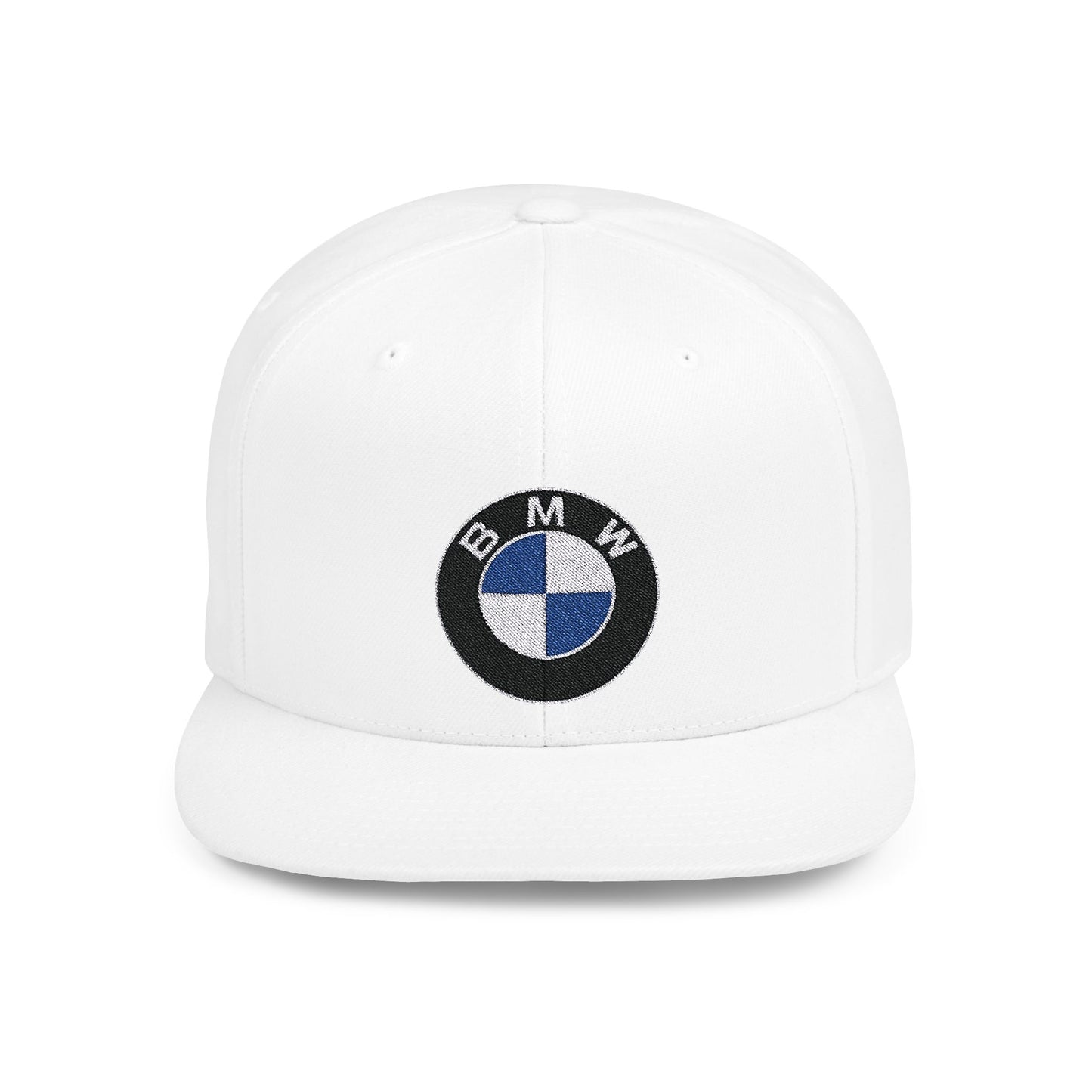 BMW Flat Bill Snapback – Lightweight, Custom Fit, Premium Quality