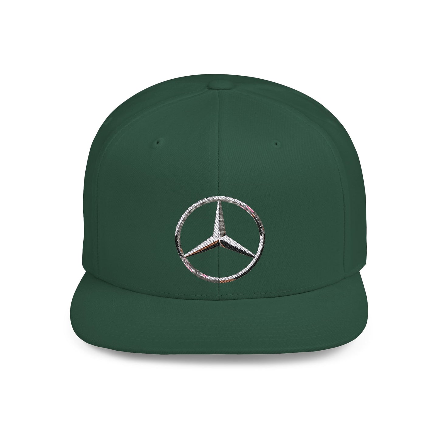 Mercedes Flat Bill Snapback – Lightweight, Custom Fit, Premium Quality