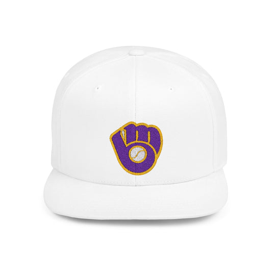 Milwaukee Brewers Flat Bill Snapback – Lightweight, Custom Fit, Premium Quality