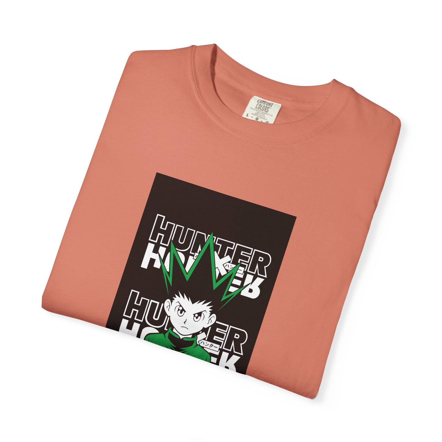 Hunter x Hunter Amoled Garment-Dyed T-Shirt – Premium Cotton Tee for Customization