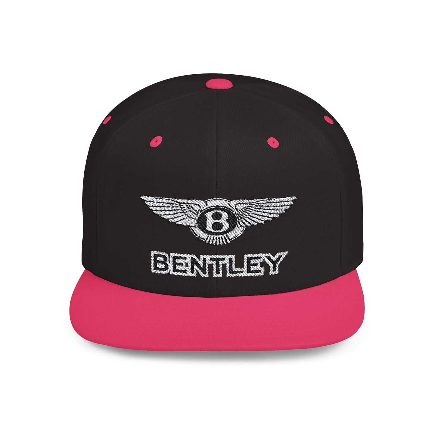 Bentley Flat Bill Snapback – Lightweight, Custom Fit, Premium Quality