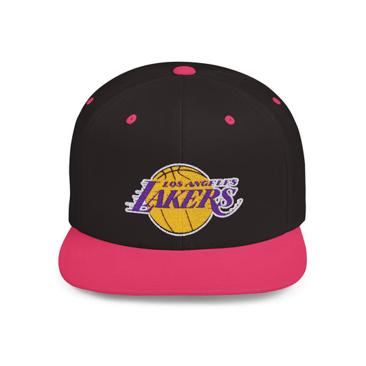 Los Angeles Lakers Flat Bill Snapback – Lightweight, Custom Fit, Premium Quality