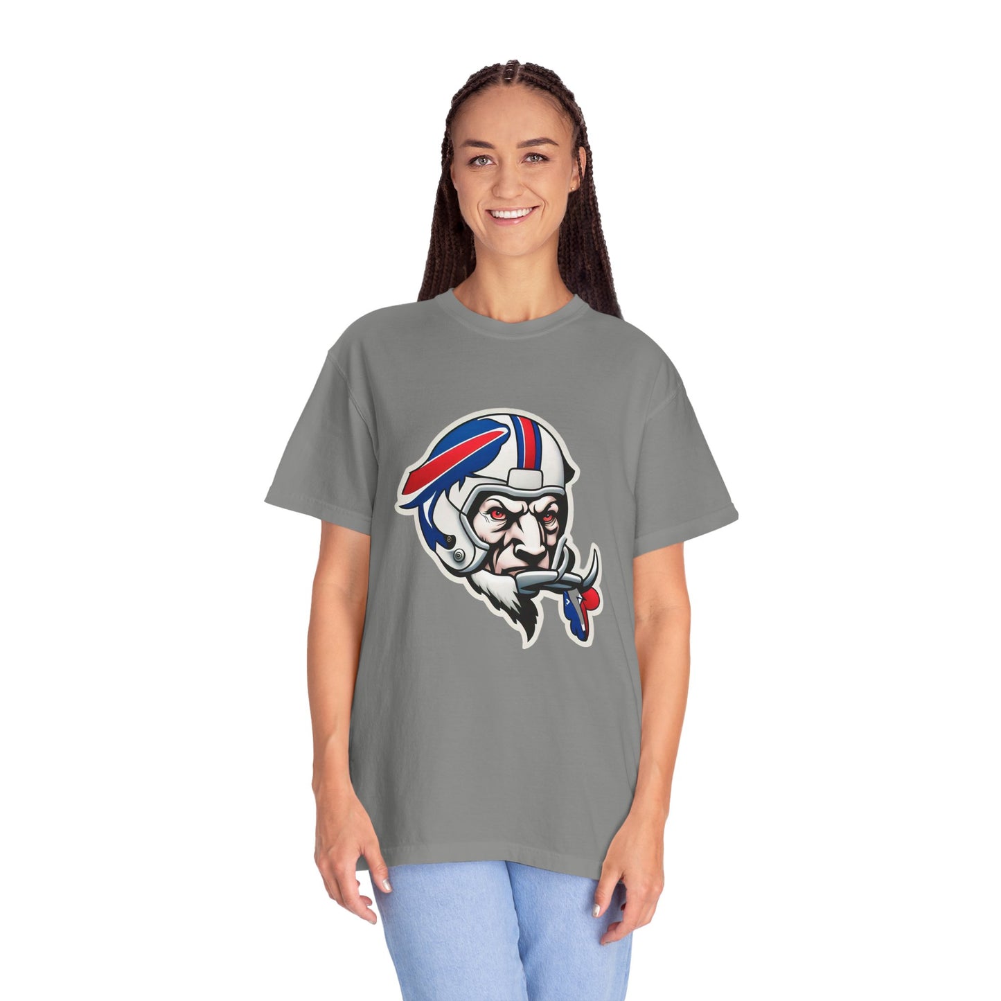 Buffalo Bills Football Season Garment-Dyed T-Shirt – Premium Cotton Tee for Customization