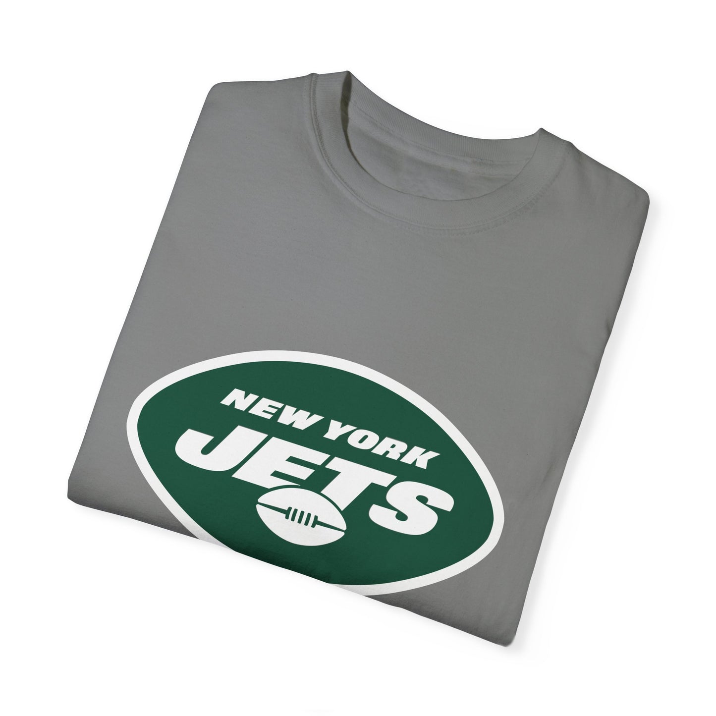 New York Jets Football Merchandise Garment-Dyed T-Shirt – Premium Cotton Tee for Customization