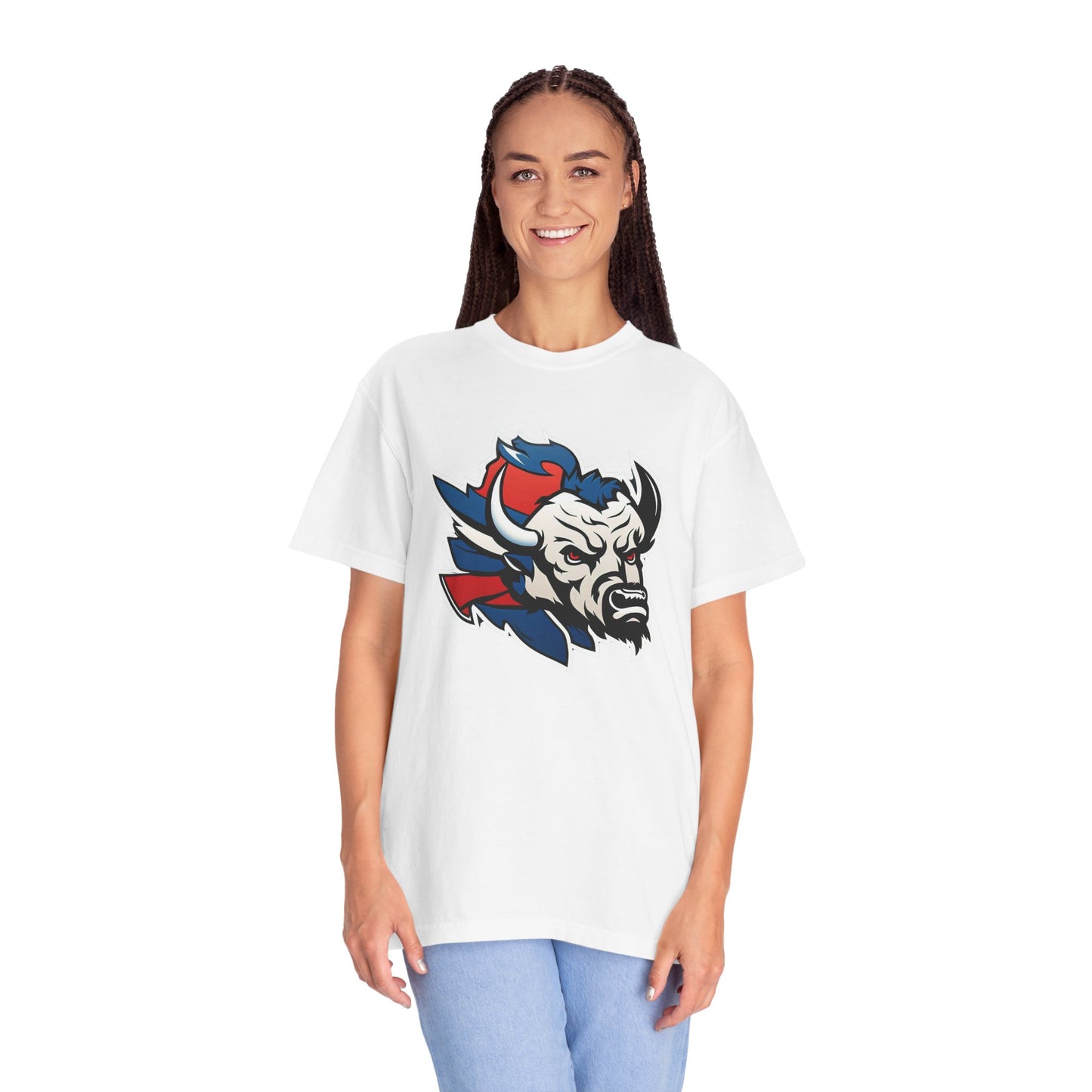 Buffalo Bills Football Family Garment-Dyed T-Shirt – Premium Cotton Tee for Customization