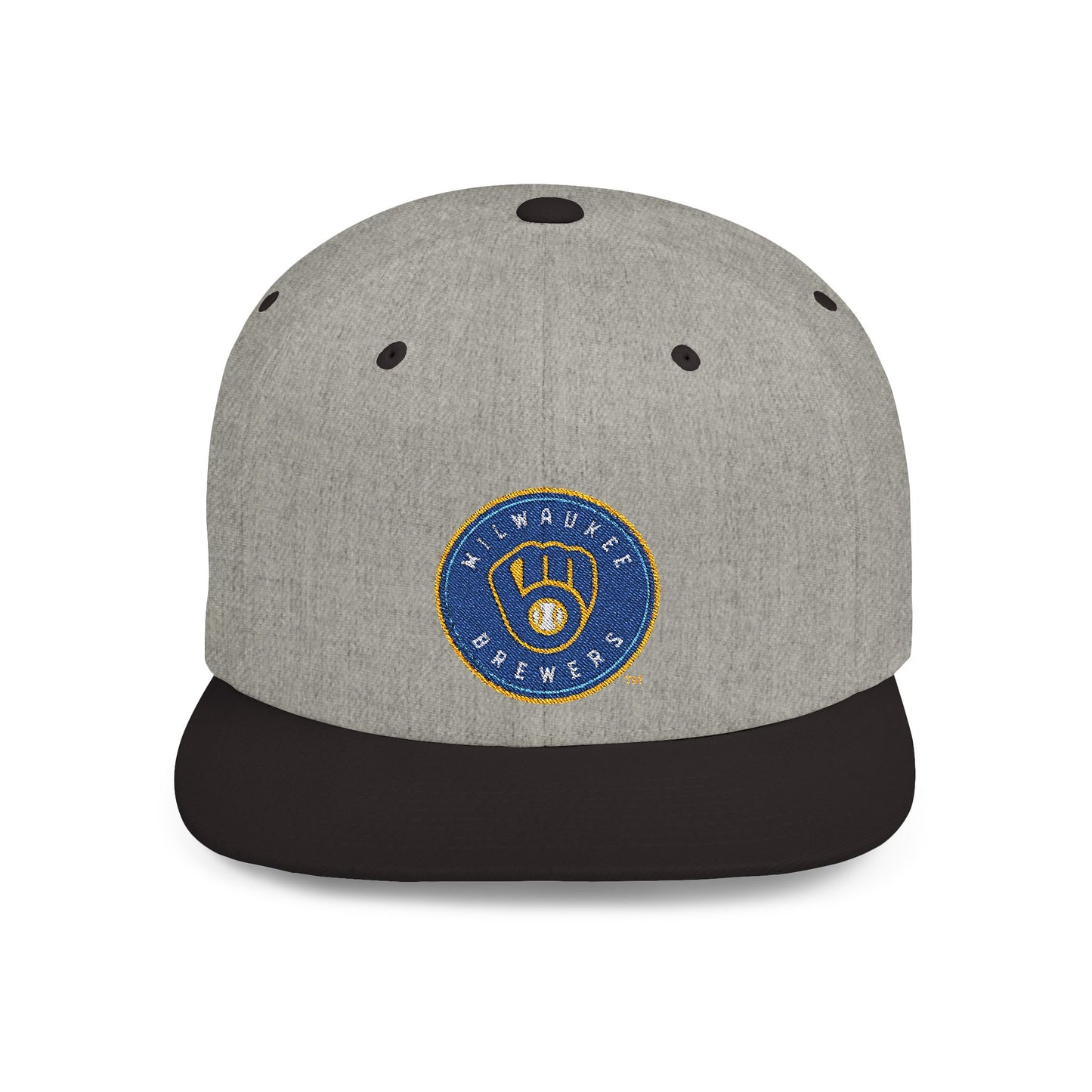 Milwaukee Brewers Brew Crew Pride Flat Bill Snapback – Lightweight, Custom Fit, Premium Quality