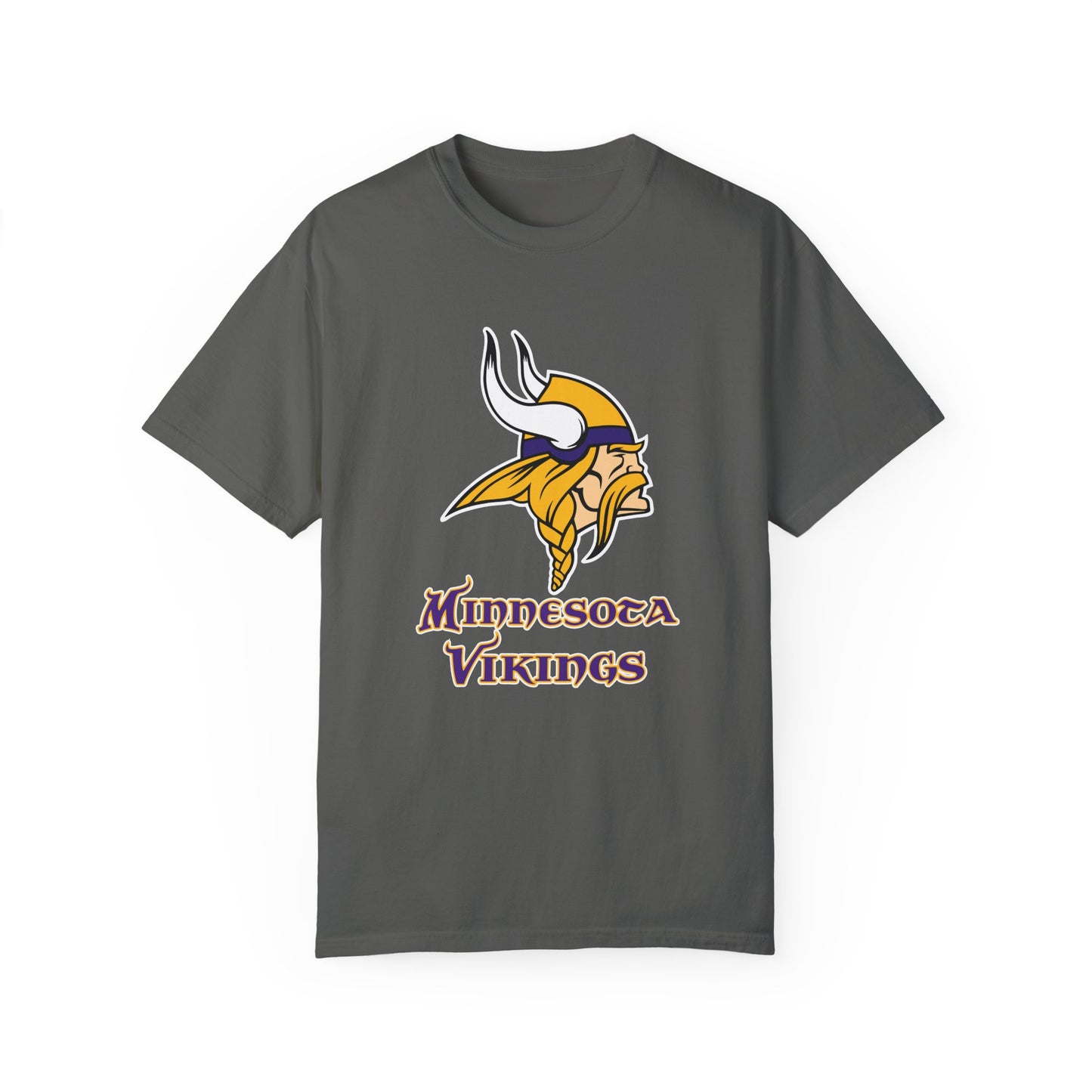 Minnesota Vikings Merchandise Garment-Dyed T-Shirt – Premium Cotton Tee for Customization