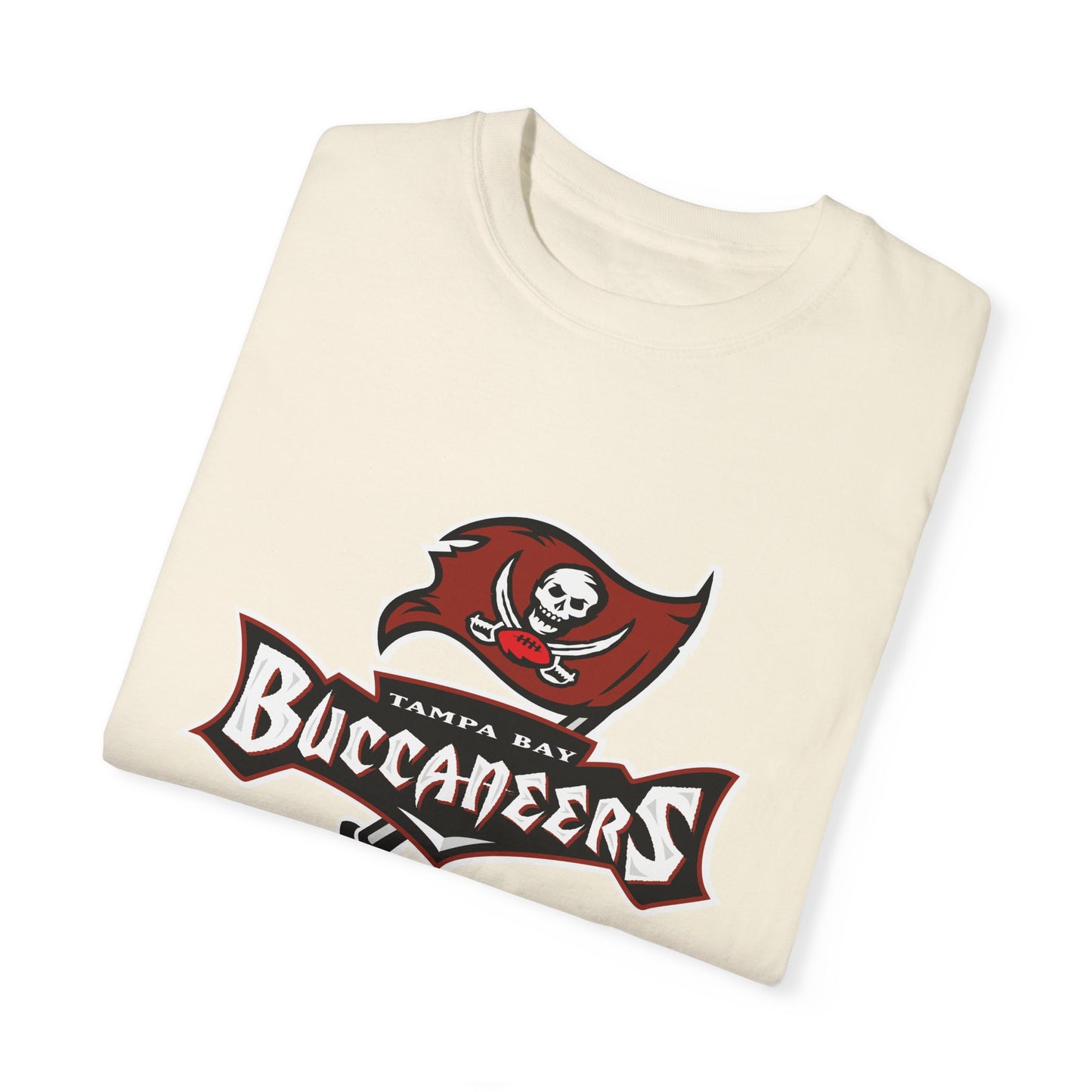 Tampa Bay Buccaneers Merchandise Garment-Dyed T-Shirt – Premium Cotton Tee for Customization