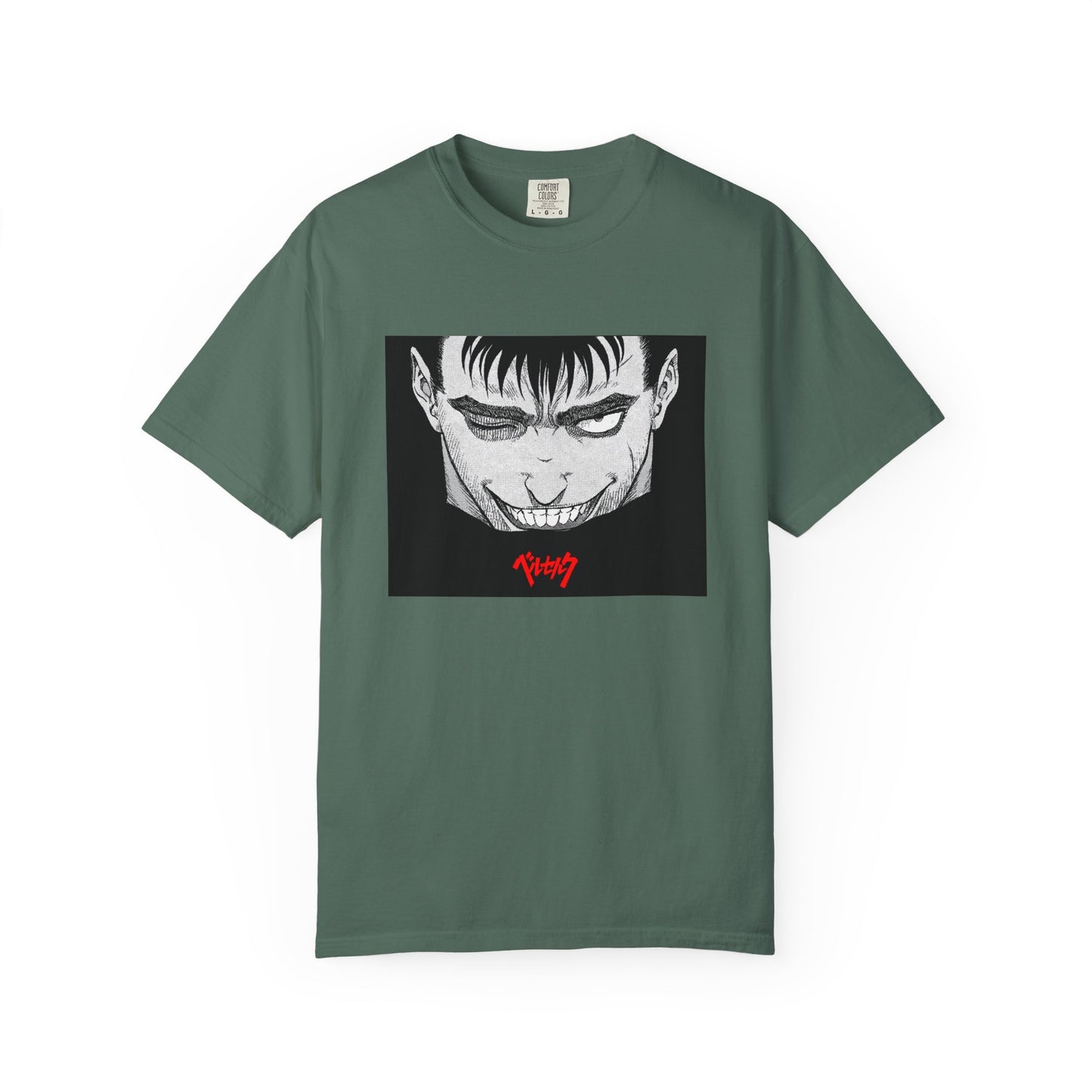 Berserk Fan Art Garment-Dyed T-Shirt – Premium Cotton Tee for Customization