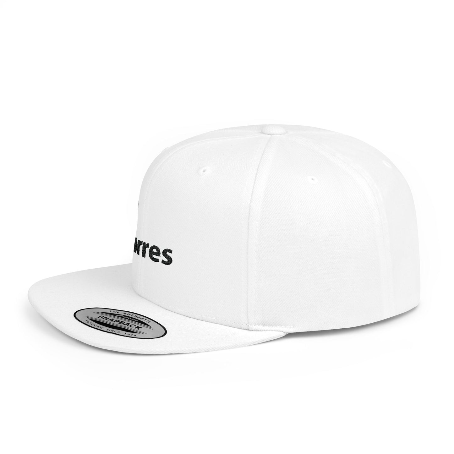 Torres Customized Name Flat Bill Snapback – Lightweight, Custom Fit, Premium Quality