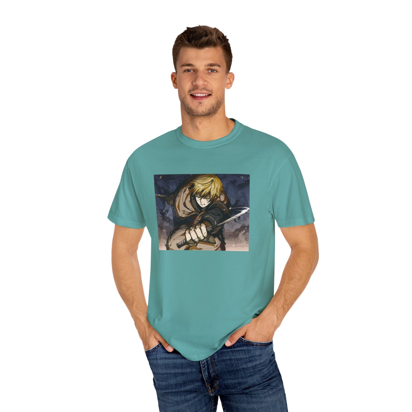 Vinland Saga Thorfinn 5K Garment-Dyed T-Shirt – Premium Cotton Tee