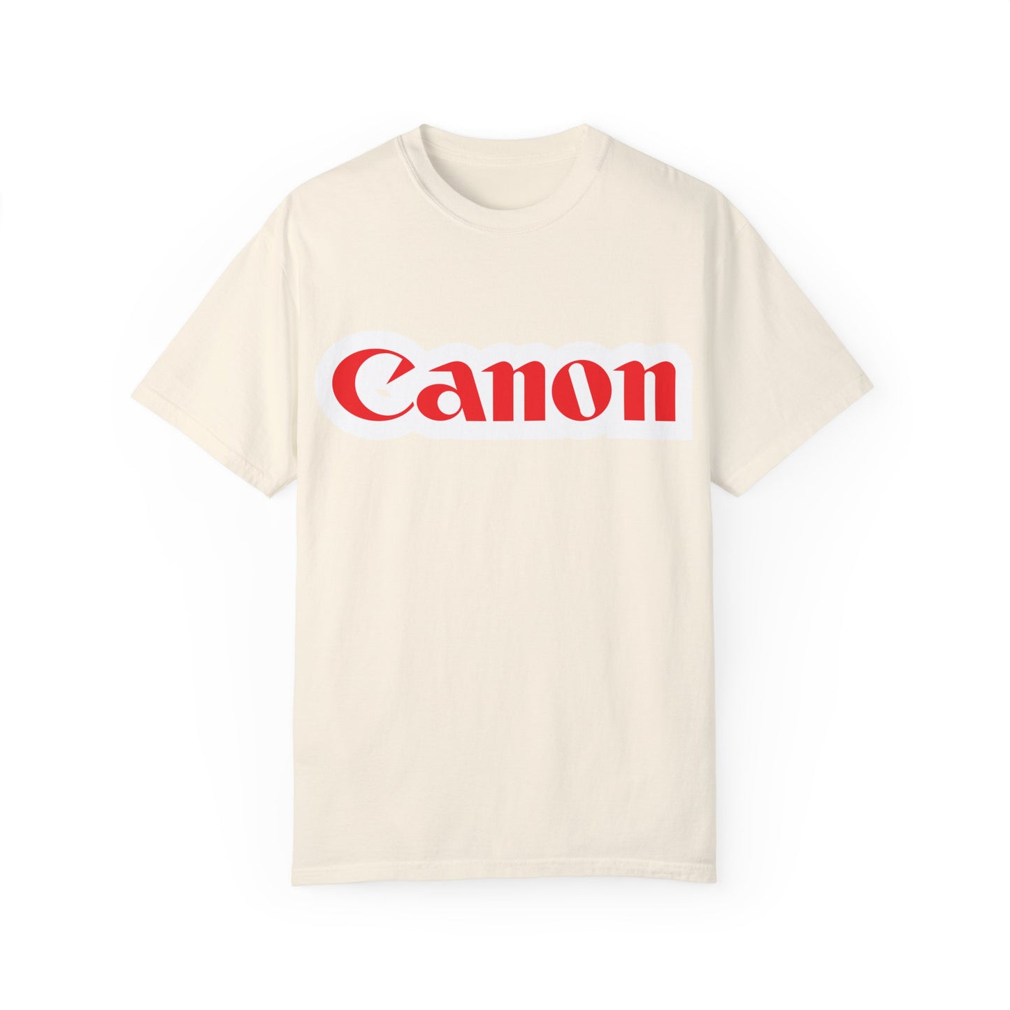 Canon Garment-Dyed T-Shirt – Premium Cotton Tee for Customization