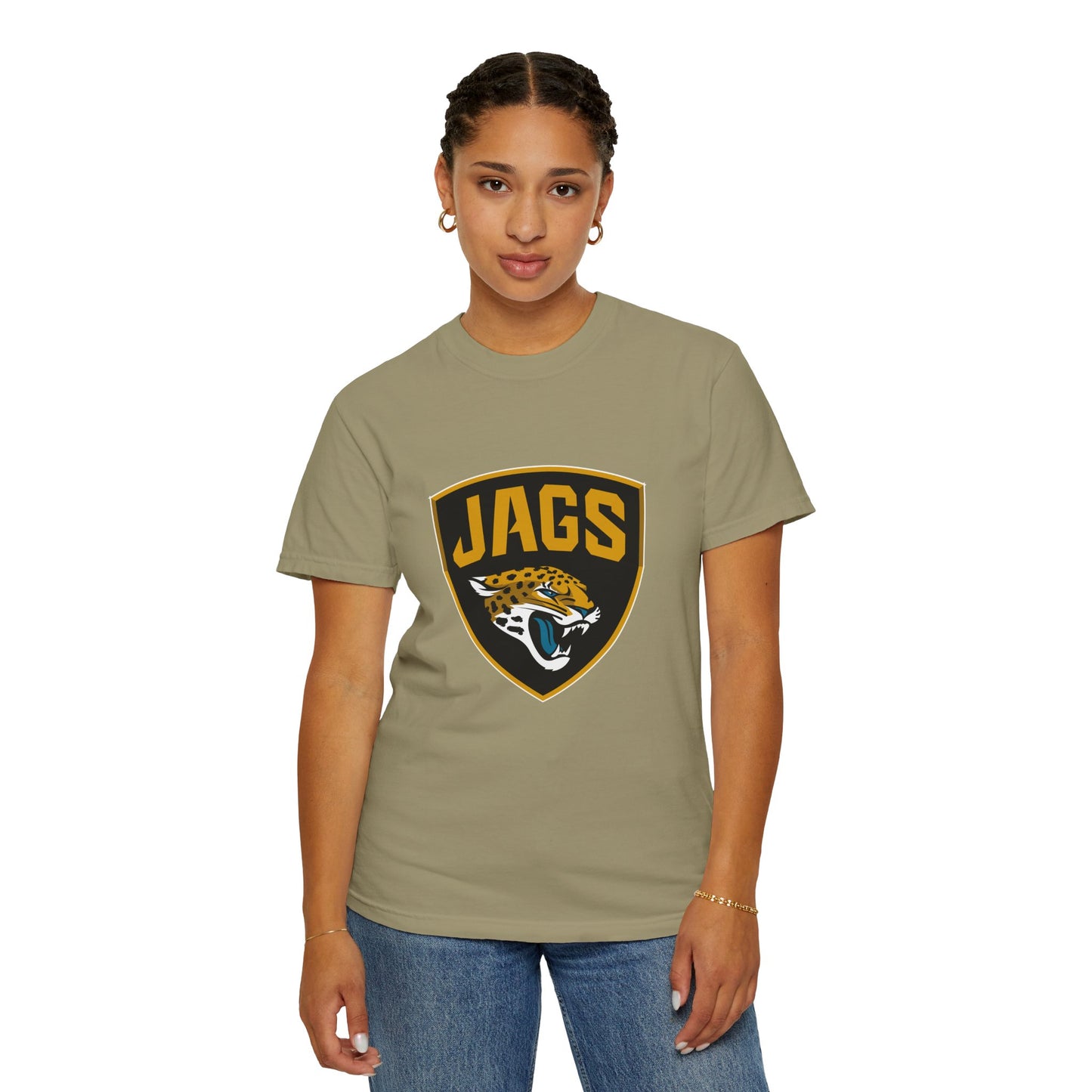 Jacksonville Jaguars Collectibles Garment-Dyed T-Shirt – Premium Cotton Tee for Customization