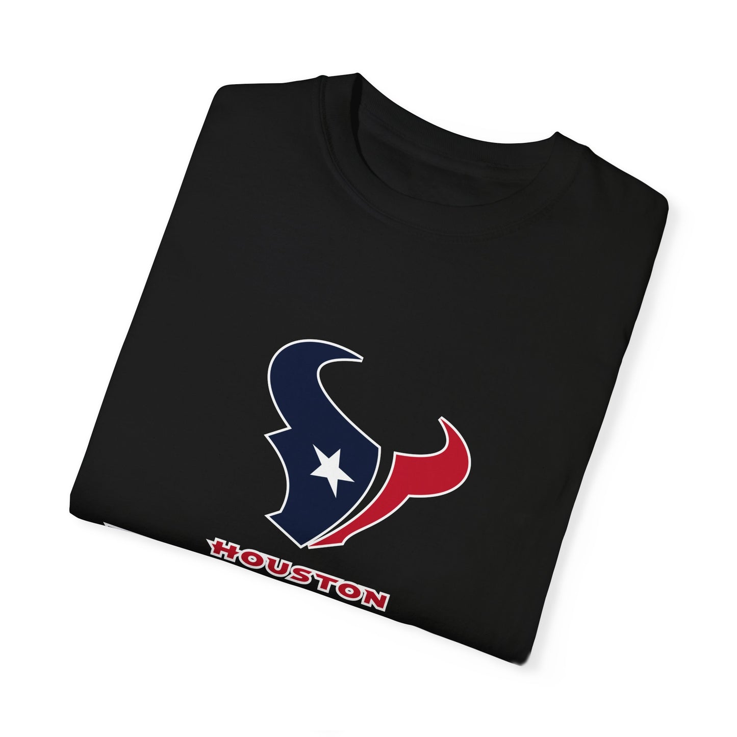 Houston Texans Fan Gifts Garment-Dyed T-Shirt – Premium Cotton Tee for Customization