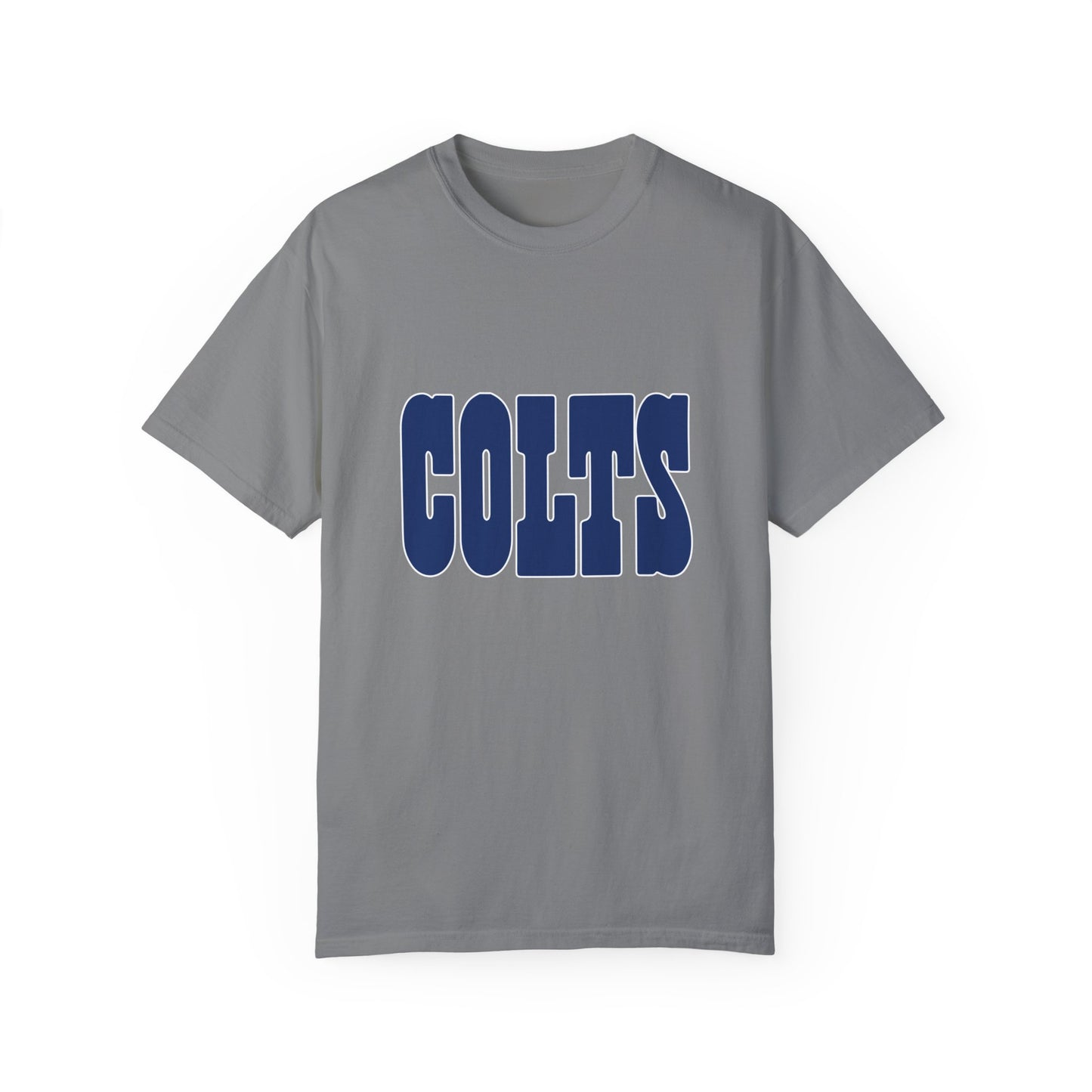 Indianapolis Colts Apparel Garment-Dyed T-Shirt – Premium Cotton Tee for Customization