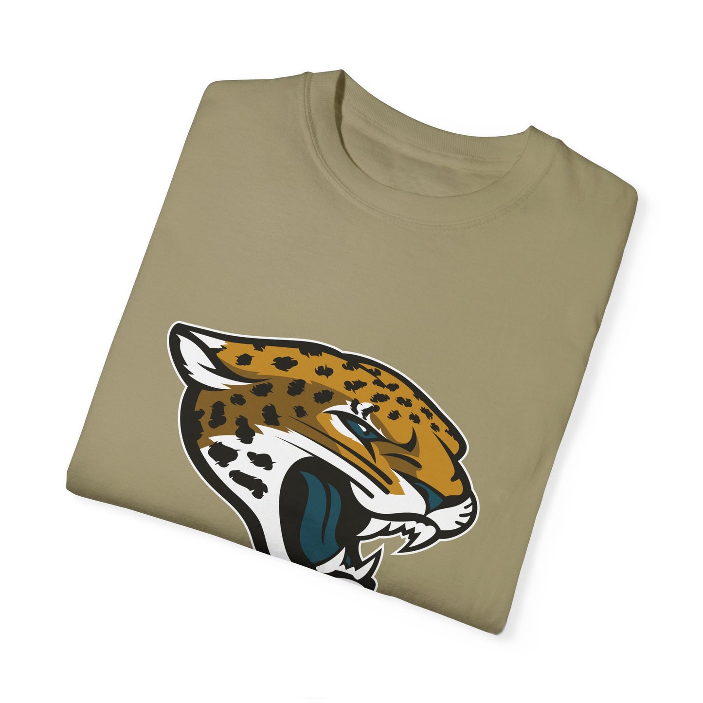 Jacksonville Jaguars Team Merch Garment-Dyed T-Shirt – Premium Cotton Tee for Customization