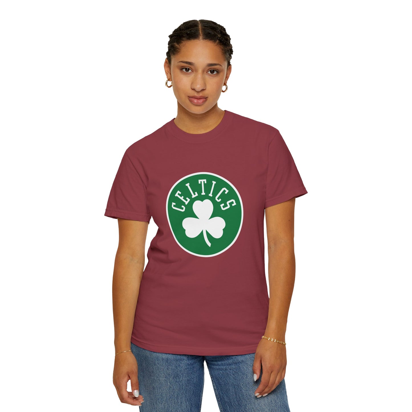 Boston Celtics Hoop Lifestyle Garment-Dyed T-Shirt – Premium Cotton Tee for Customization