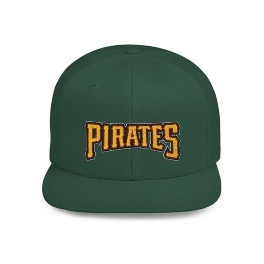 Pittsburgh Pirates Go Pirates Legacy Flat Bill Snapback – Lightweight, Custom Fit, Premium Quality