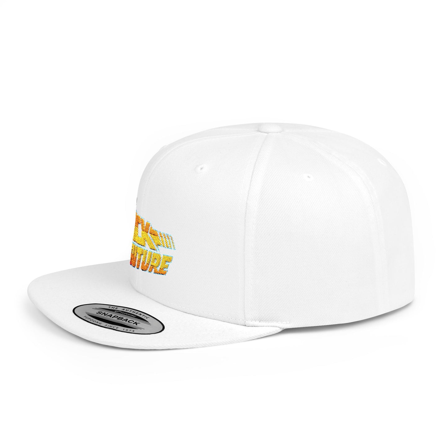 Back To The Future Flat Bill Snapback – Lightweight, Custom Fit, Premium Quality