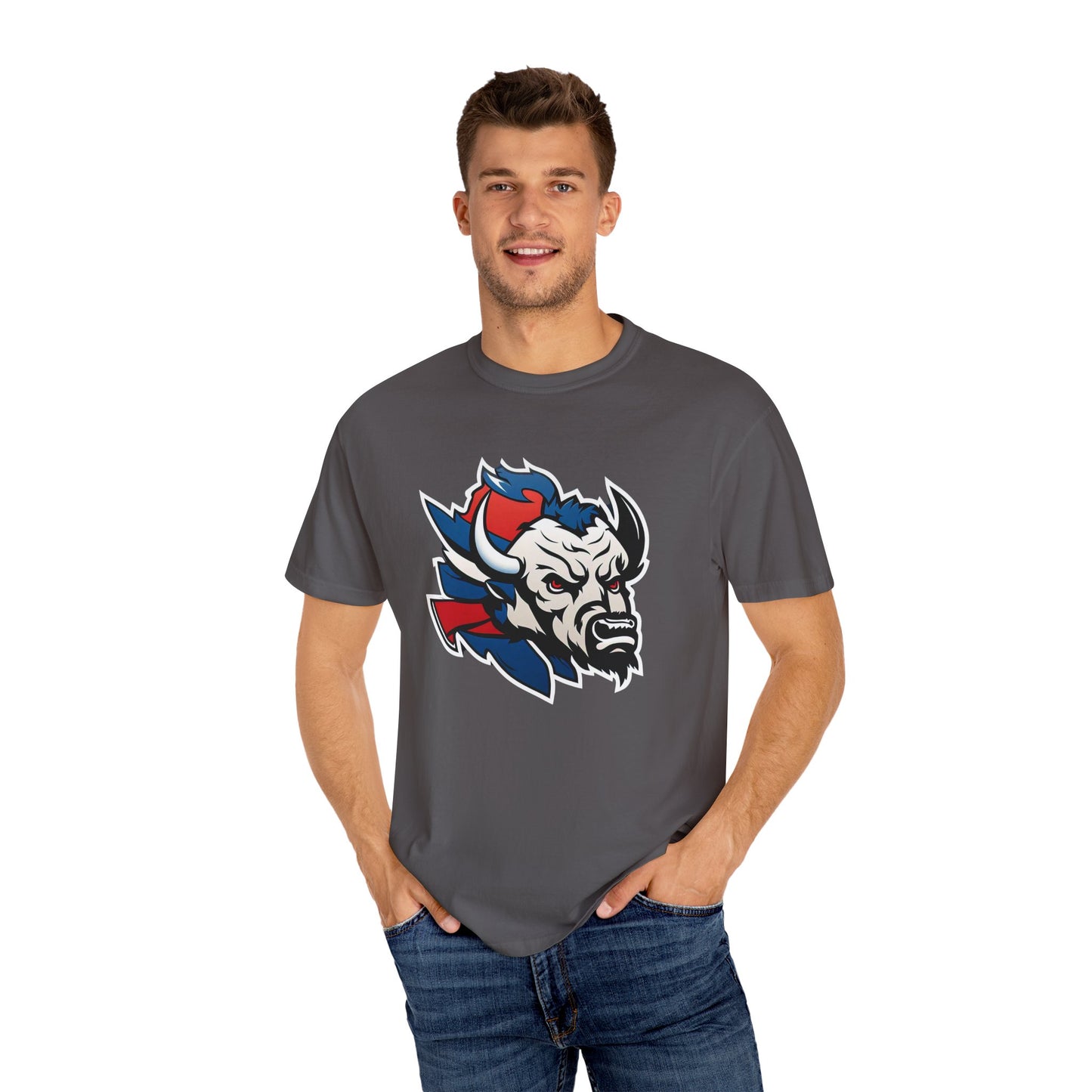 Buffalo Bills Football Family Garment-Dyed T-Shirt – Premium Cotton Tee for Customization