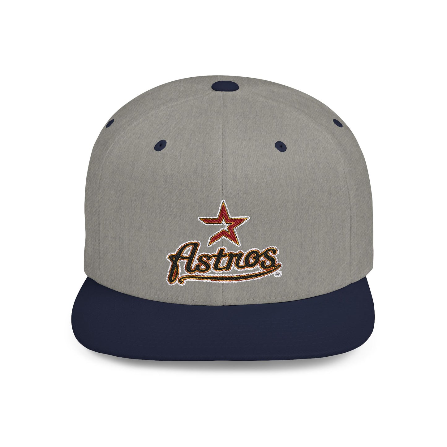 Houston Astros Flat Bill Snapback – Lightweight, Custom Fit, Premium Quality