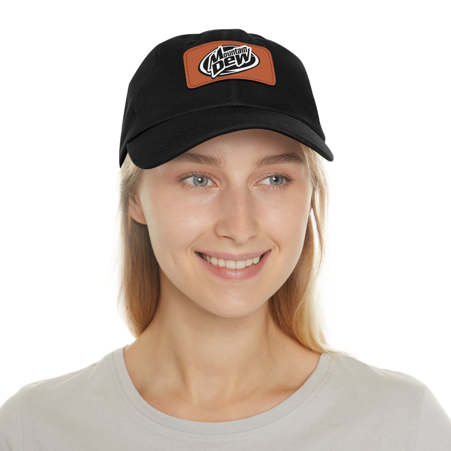 Dad Leather Patch Hat Mountain Dew – Timeless Style, Perfect Fit