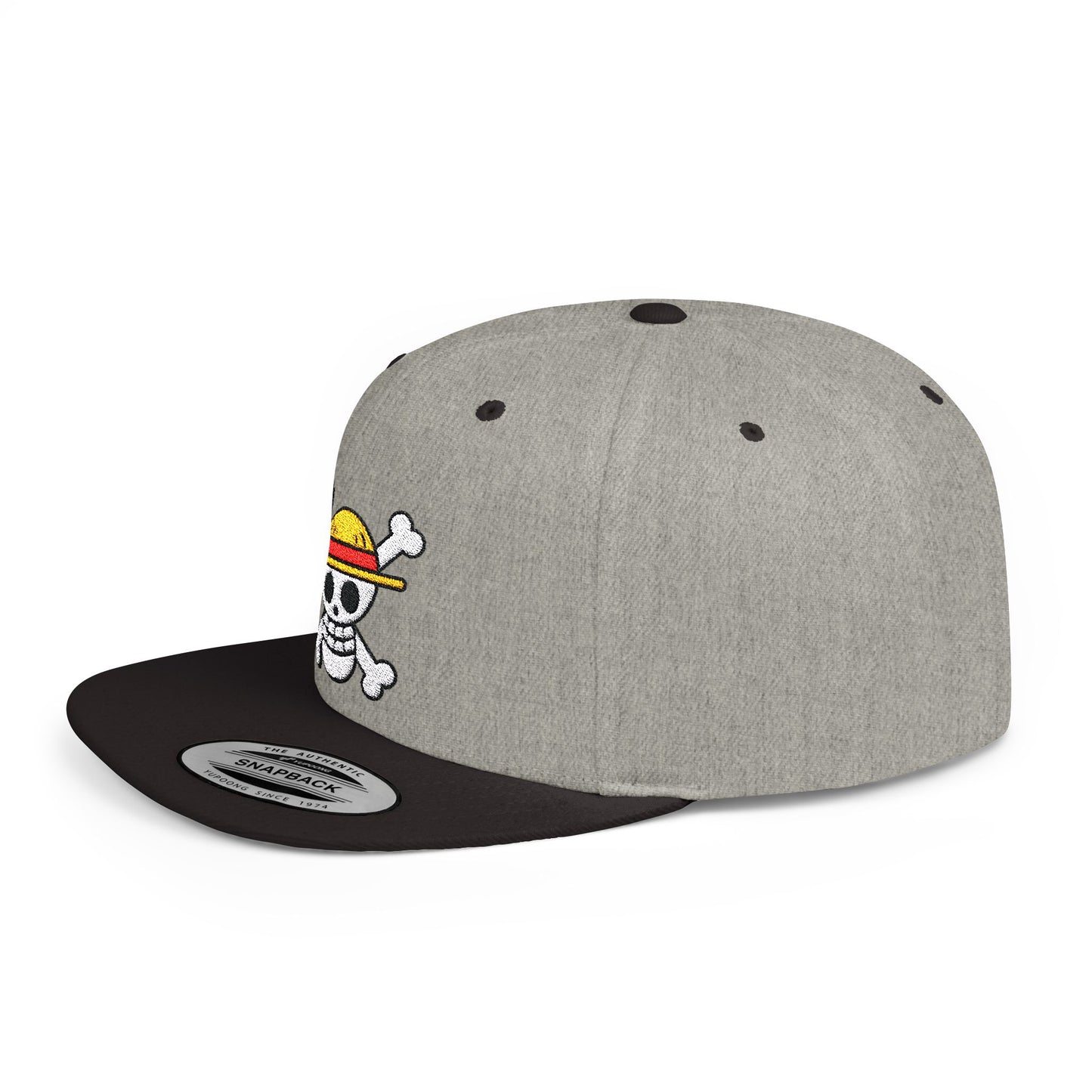 One Piece Flat Bill Snapback – Lightweight, Custom Fit, Premium Quality