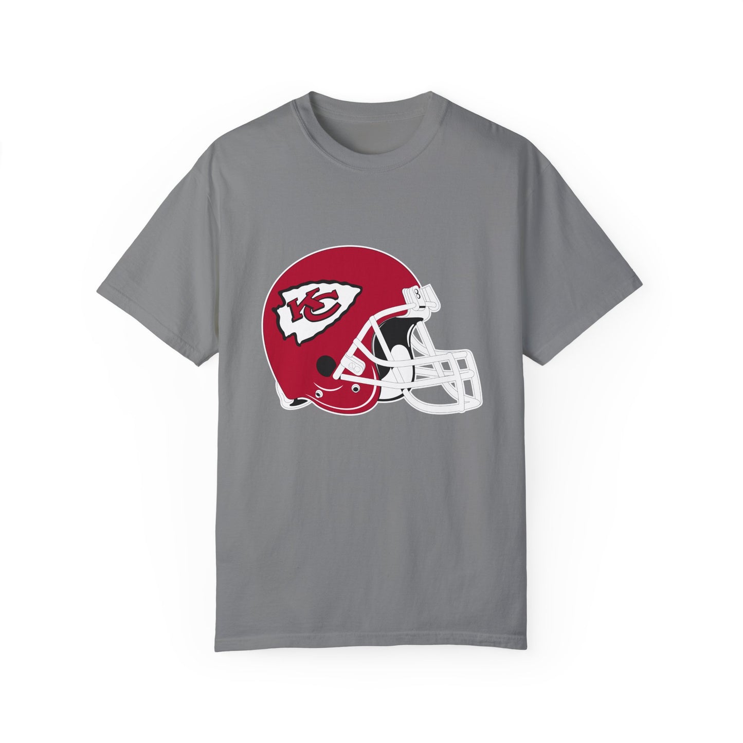 Kansas City Chiefs Football Fans Garment-Dyed T-Shirt – Premium Cotton Tee for Customization