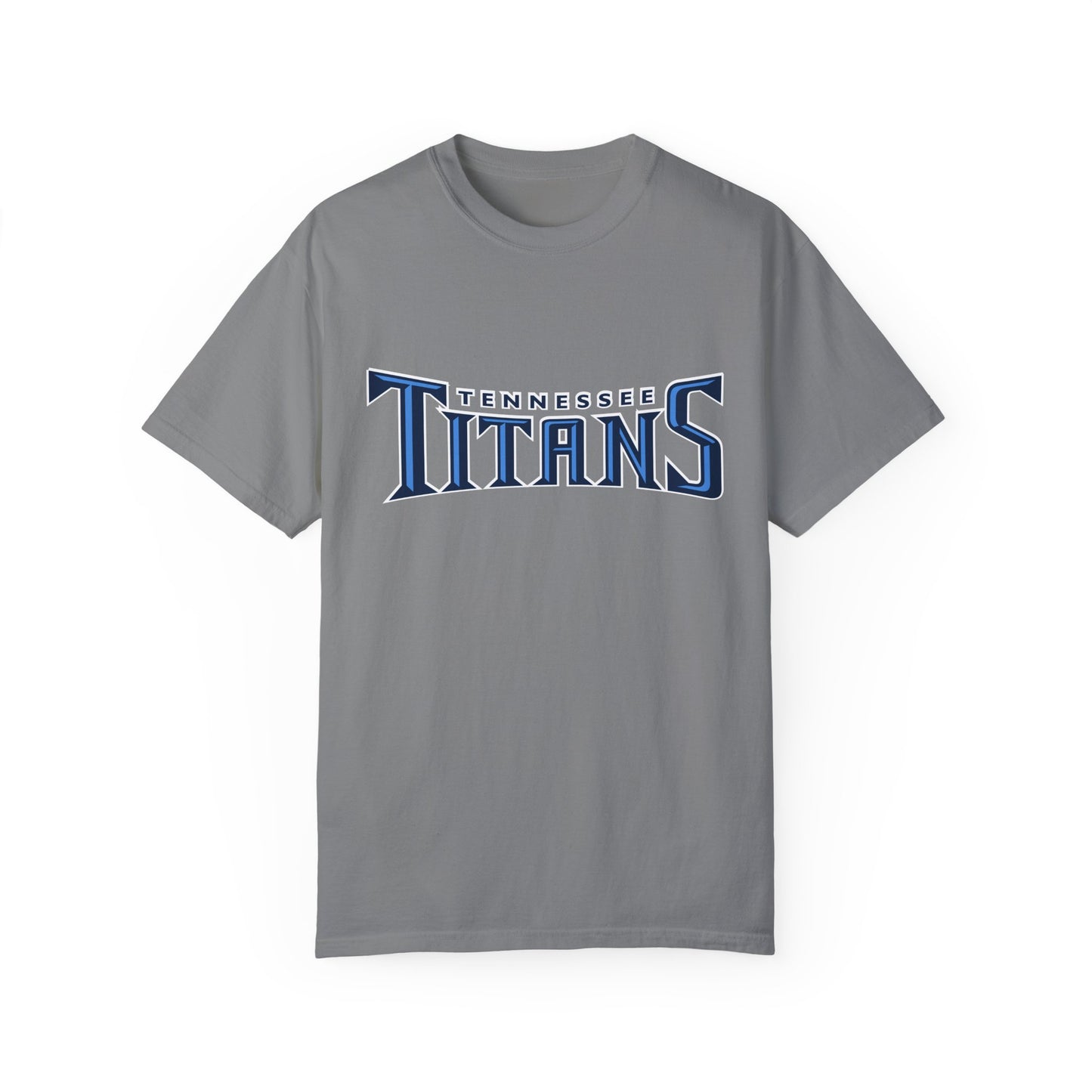 Tennessee Titans Team Merch Garment-Dyed T-Shirt – Premium Cotton Tee for Customization