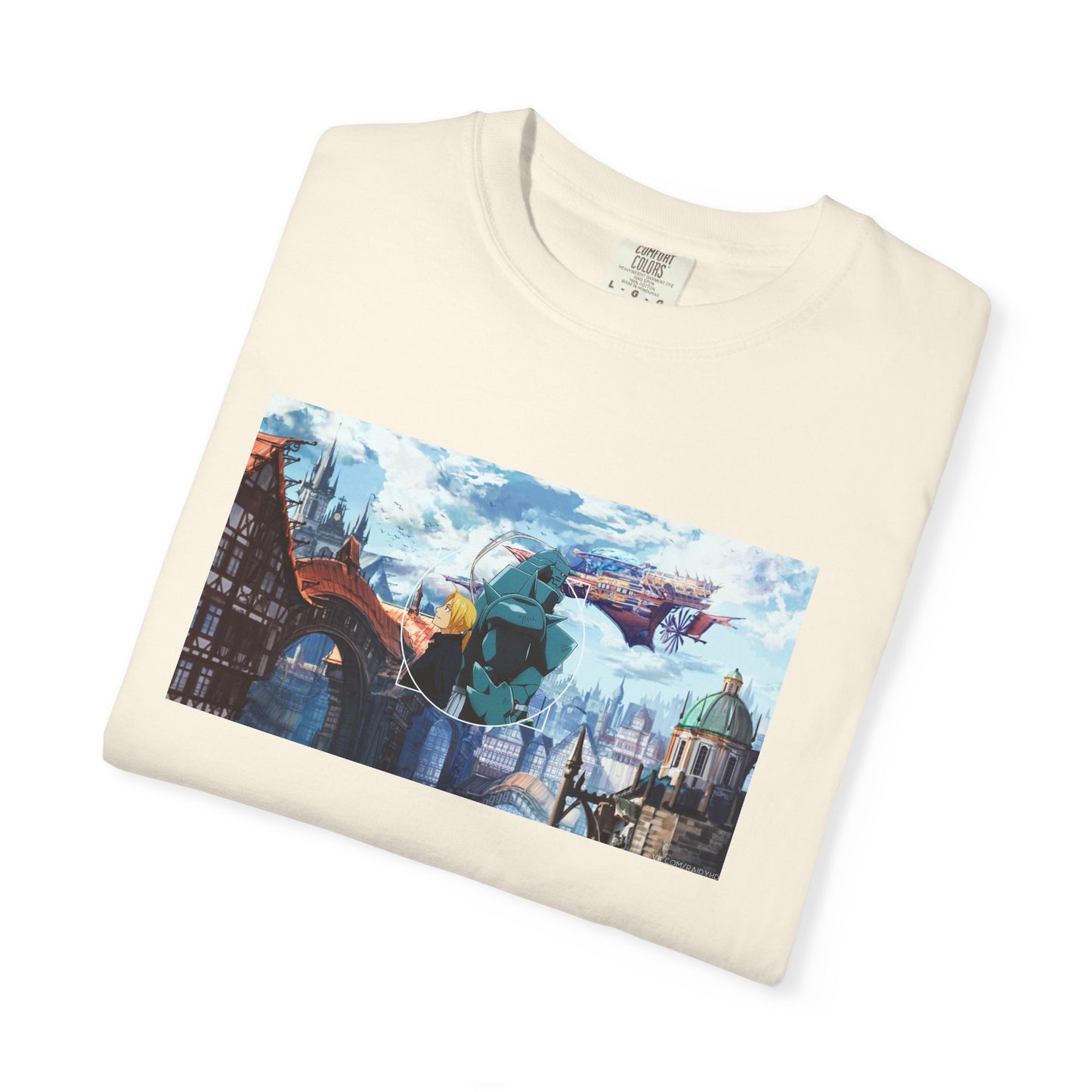 Fullmetal Alchemist Alphonse Elric Garment-Dyed T-Shirt – Premium Cotton Tee