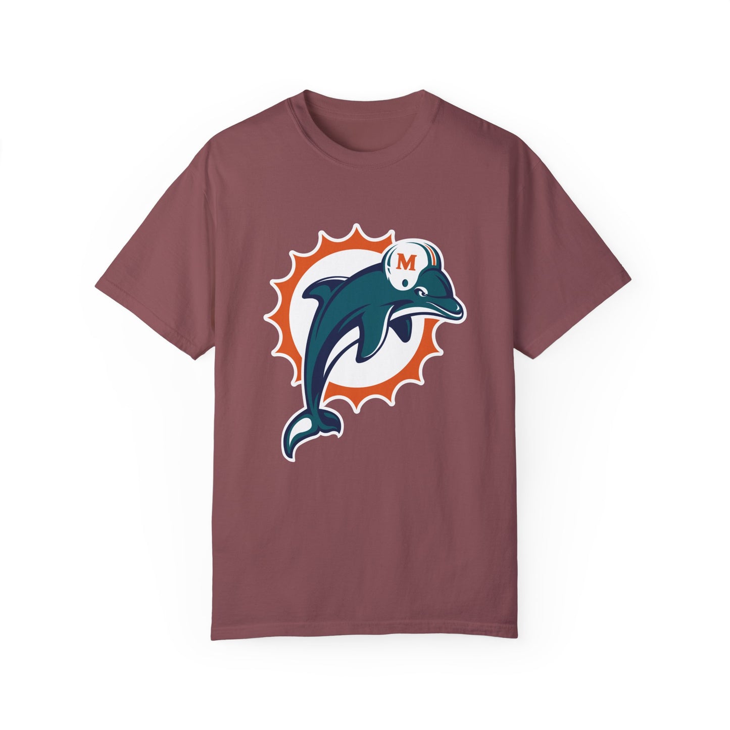 Miami Dolphins Gear Garment-Dyed T-Shirt – Premium Cotton Tee for Customization