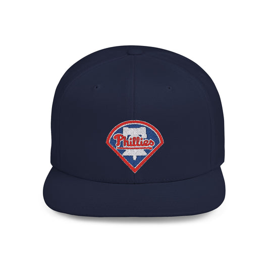 Philadelphia Phillies Fan Gear Flat Bill Snapback – Lightweight, Custom Fit, Premium Quality