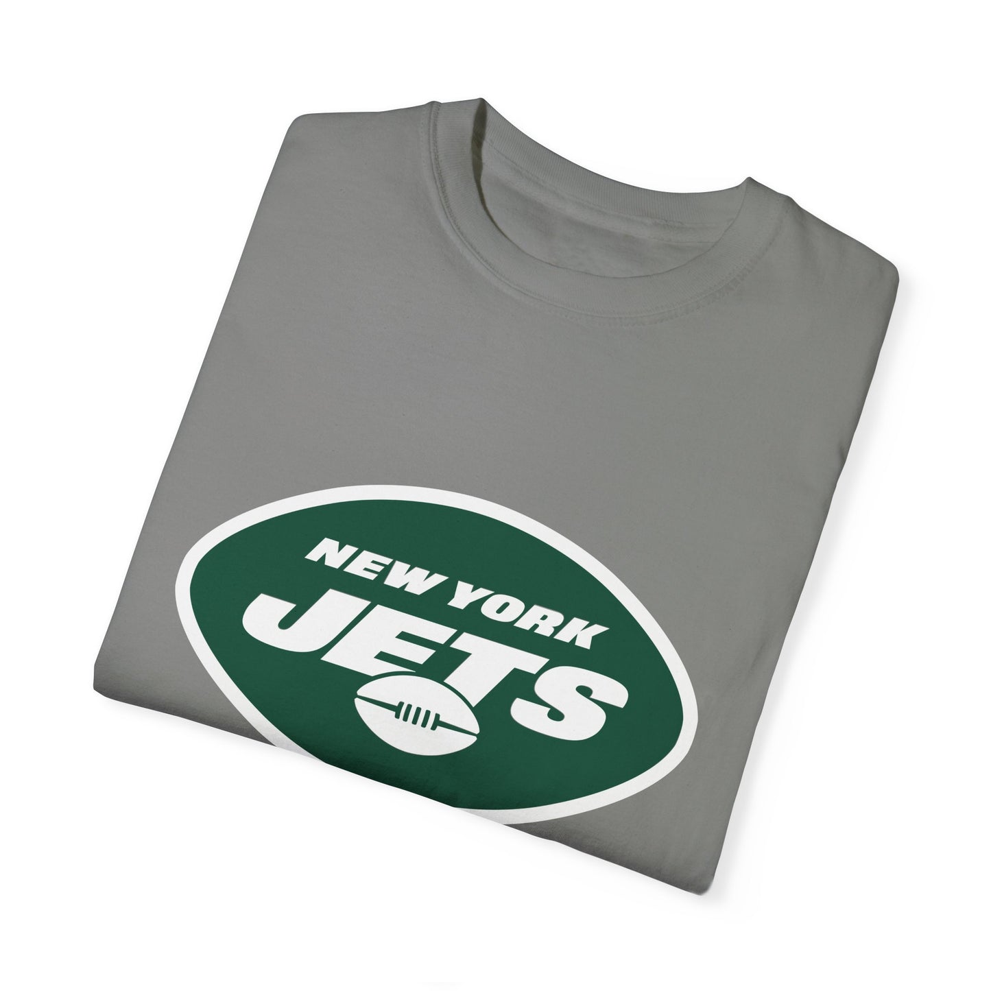 New York Jets Football Merchandise Garment-Dyed T-Shirt – Premium Cotton Tee for Customization