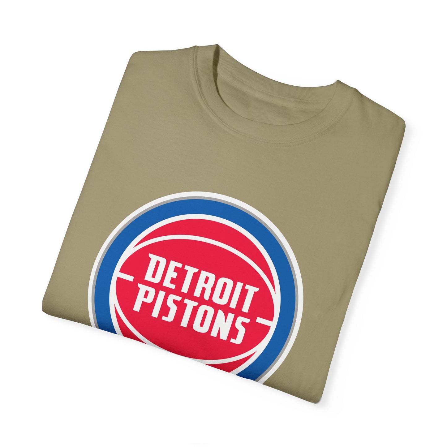 Detroit Pistons Built Different Garment-Dyed T-Shirt – Premium Cotton Tee for Customization