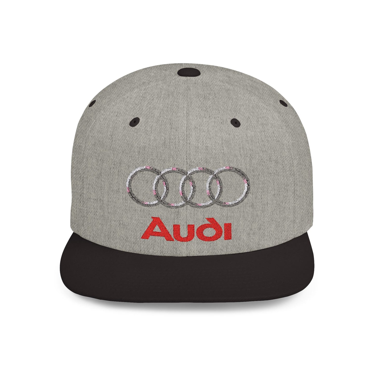 Audi Auto Flat Bill Snapback – Lightweight, Custom Fit, Premium Quality