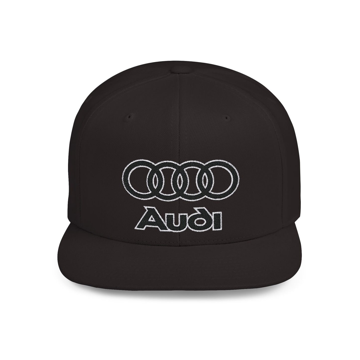 Audi Flat Bill Snapback – Lightweight, Custom Fit, Premium Quality