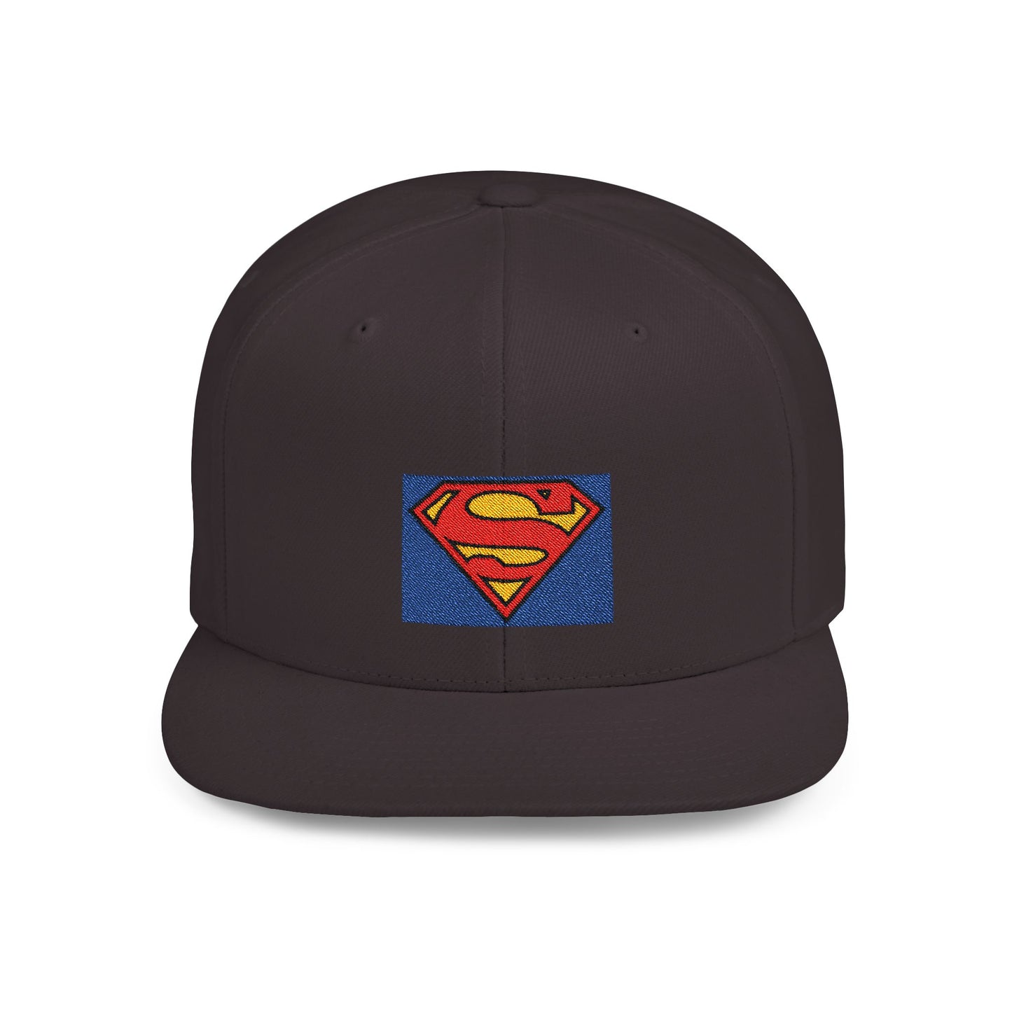 Superman Blue Flat Bill Snapback – Lightweight, Custom Fit, Premium Quality