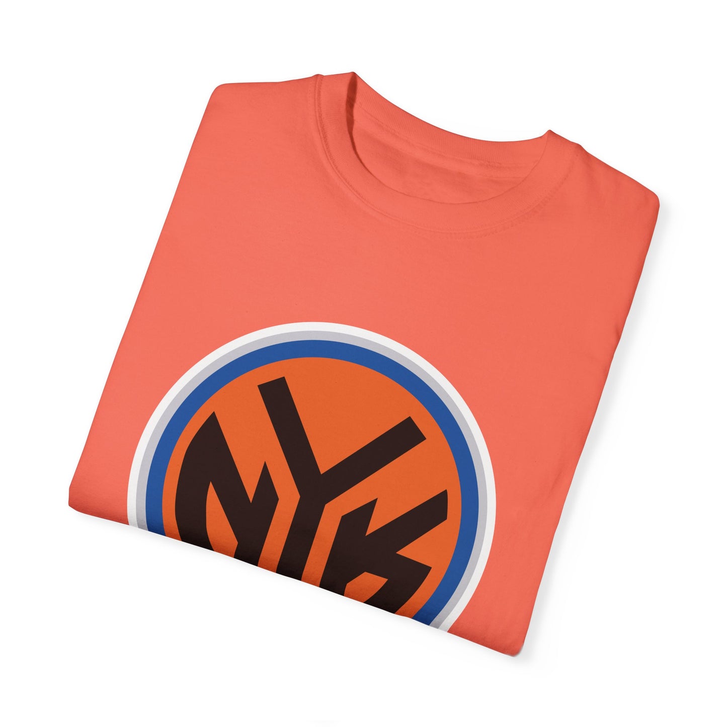 New York Knicks Basketball Fanatics Garment-Dyed T-Shirt – Premium Cotton Tee for Customization