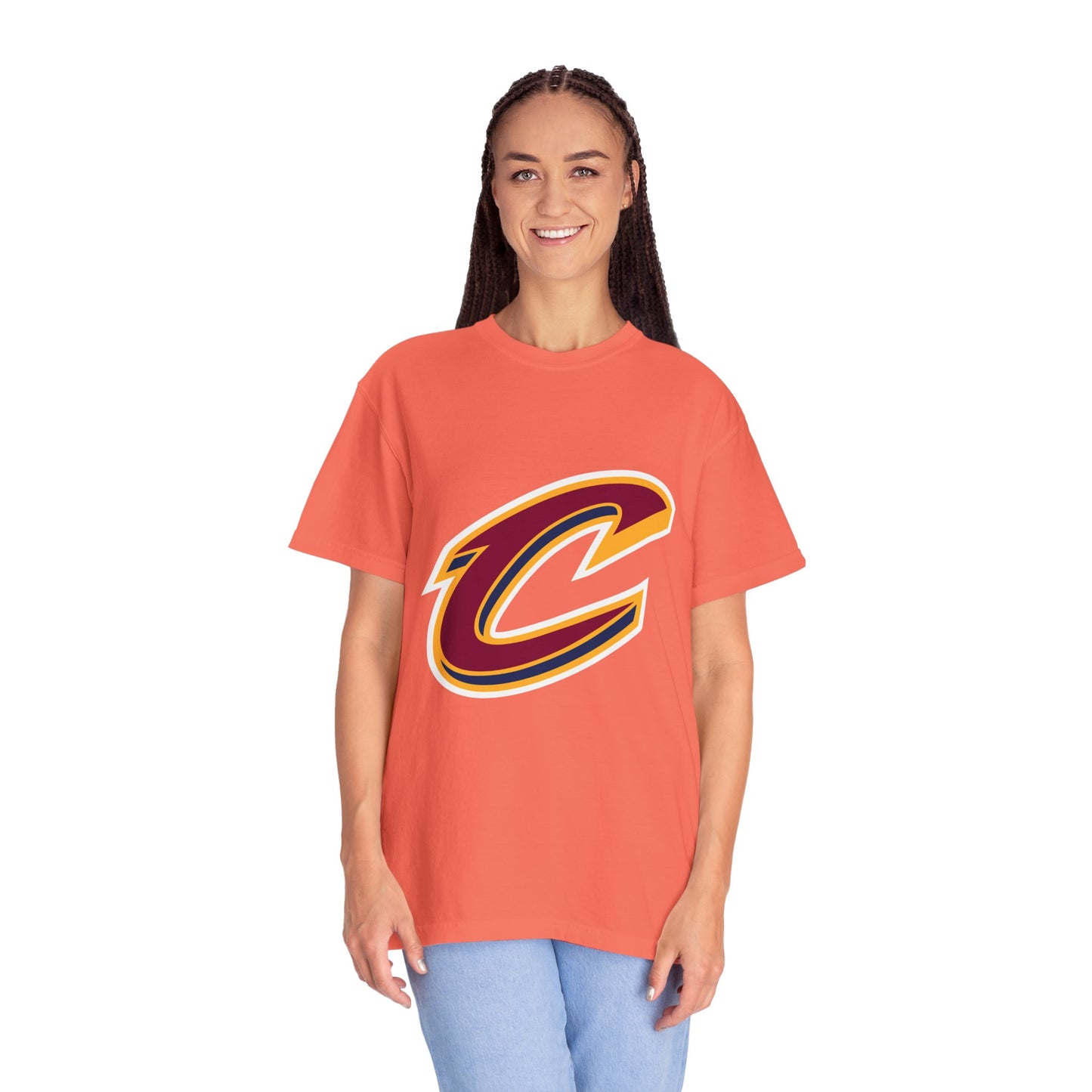 Cleveland Cavaliers NBA Game Time Garment-Dyed T-Shirt – Premium Cotton Tee for Customization