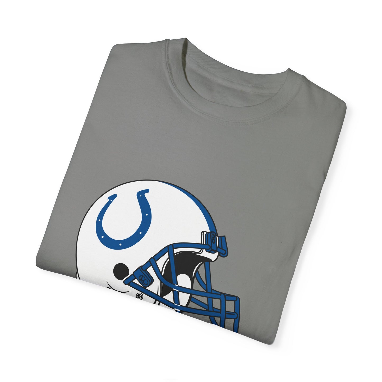 Indianapolis Colts Merchandise Garment-Dyed T-Shirt – Premium Cotton Tee for Customization