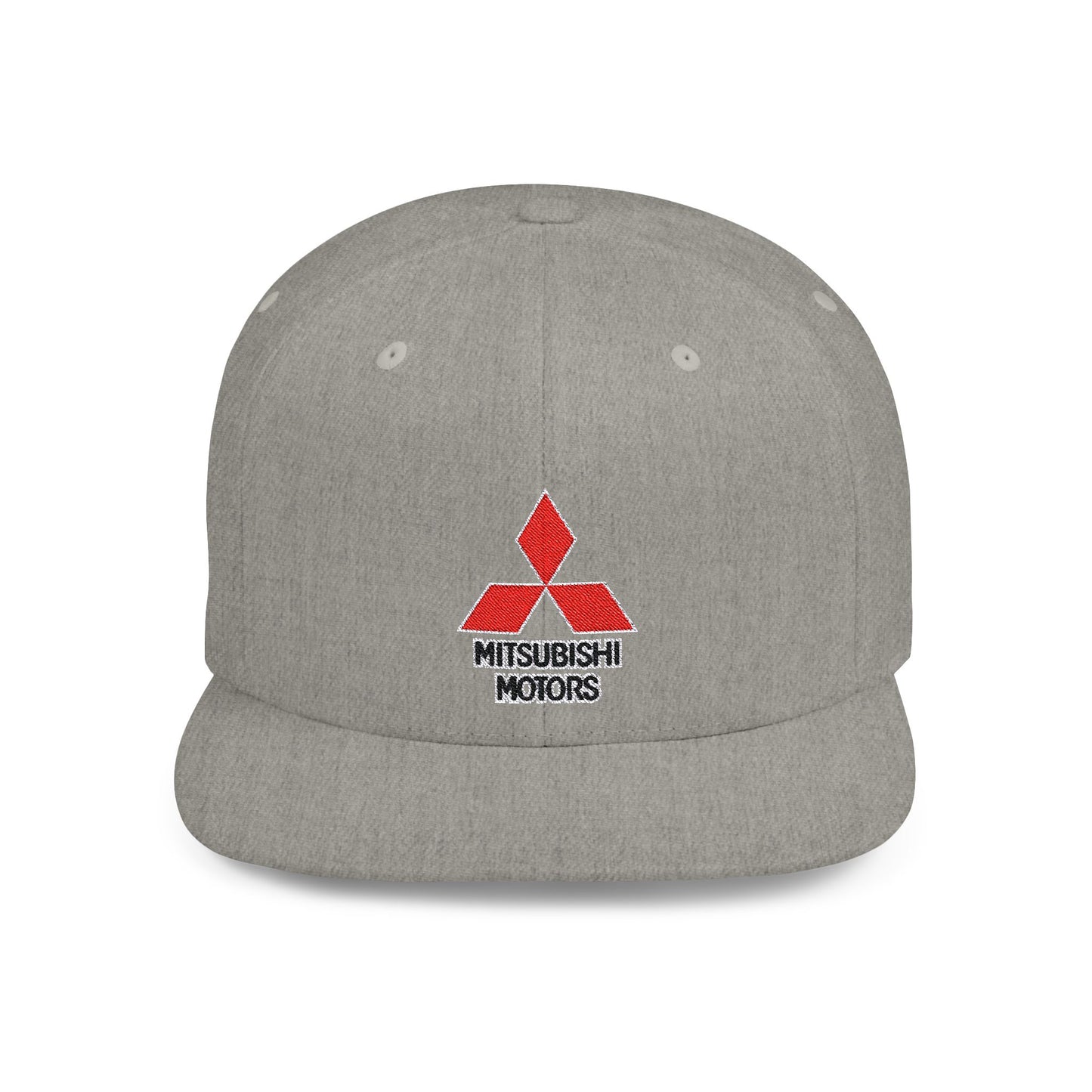 Mitsubishi Motors Flat Bill Snapback – Lightweight, Custom Fit, Premium Quality