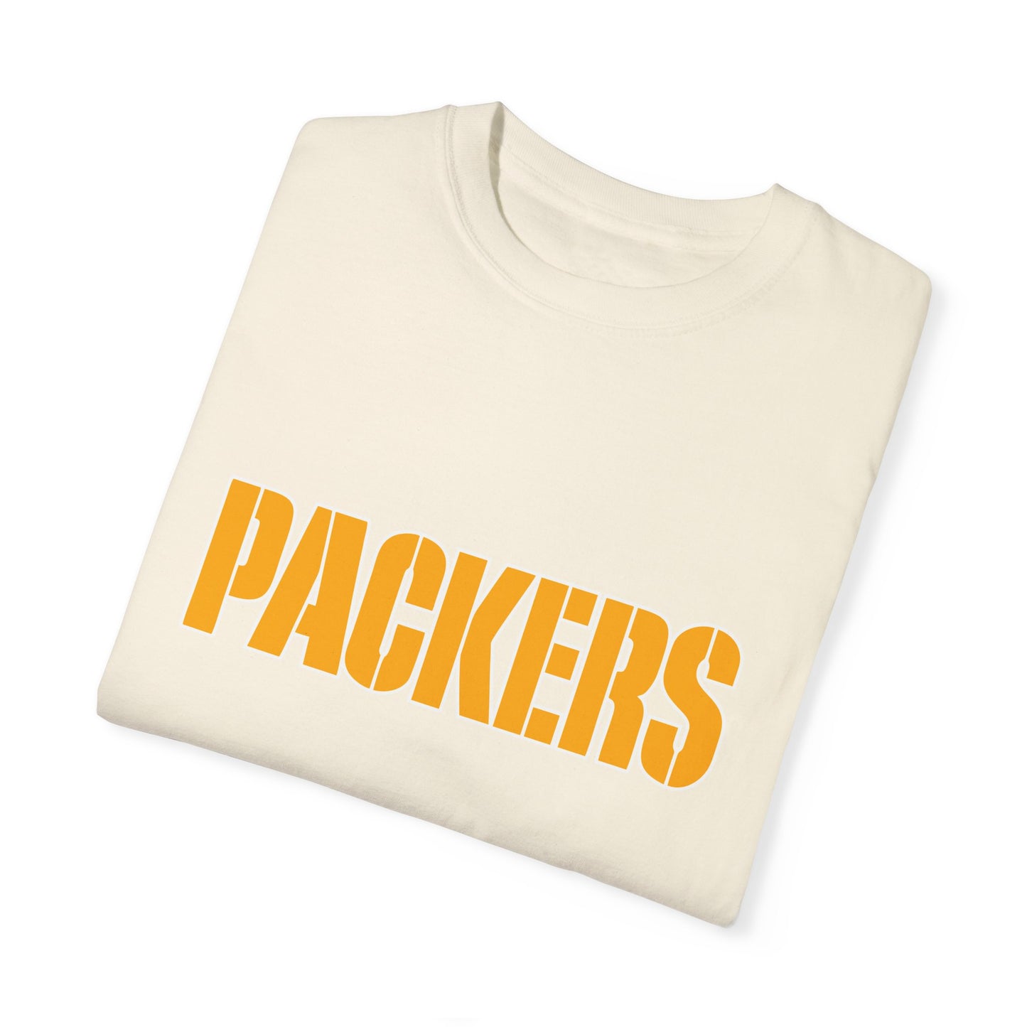 Green Bay Packers Gear Garment-Dyed T-Shirt – Premium Cotton Tee for Customization