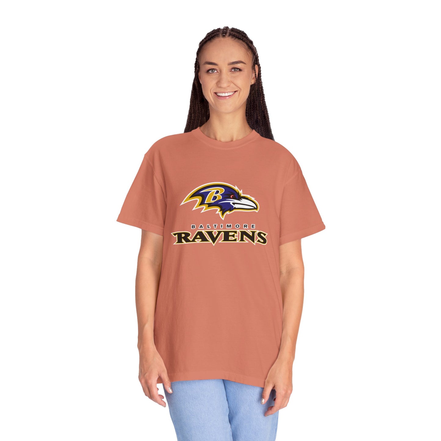 Baltimore Ravens Fan Gifts Garment-Dyed T-Shirt – Premium Cotton Tee for Customization