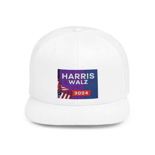 Harris Walz 2024 Flat Bill Snapback – Lightweight, Custom Fit, Premium Quality