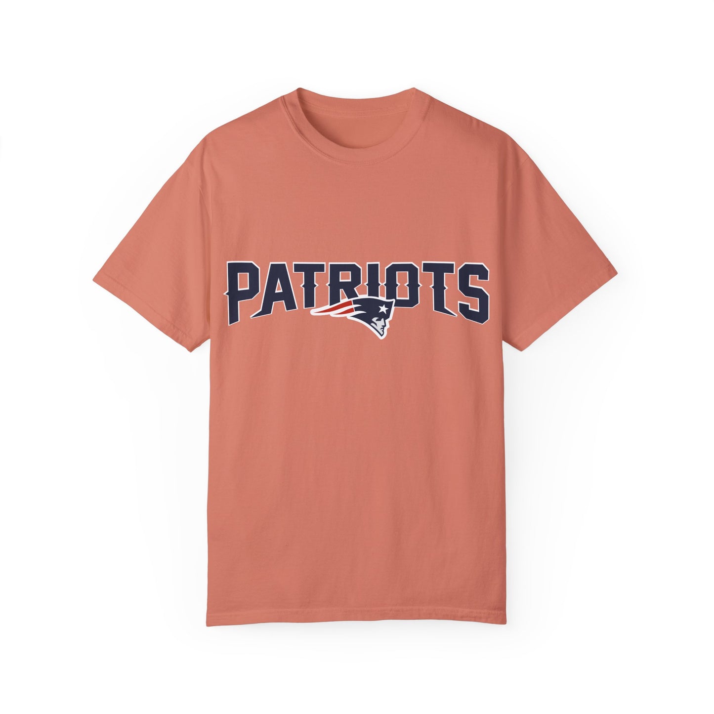 New England Patriots Football Merchandise Garment-Dyed T-Shirt – Premium Cotton Tee for Customization