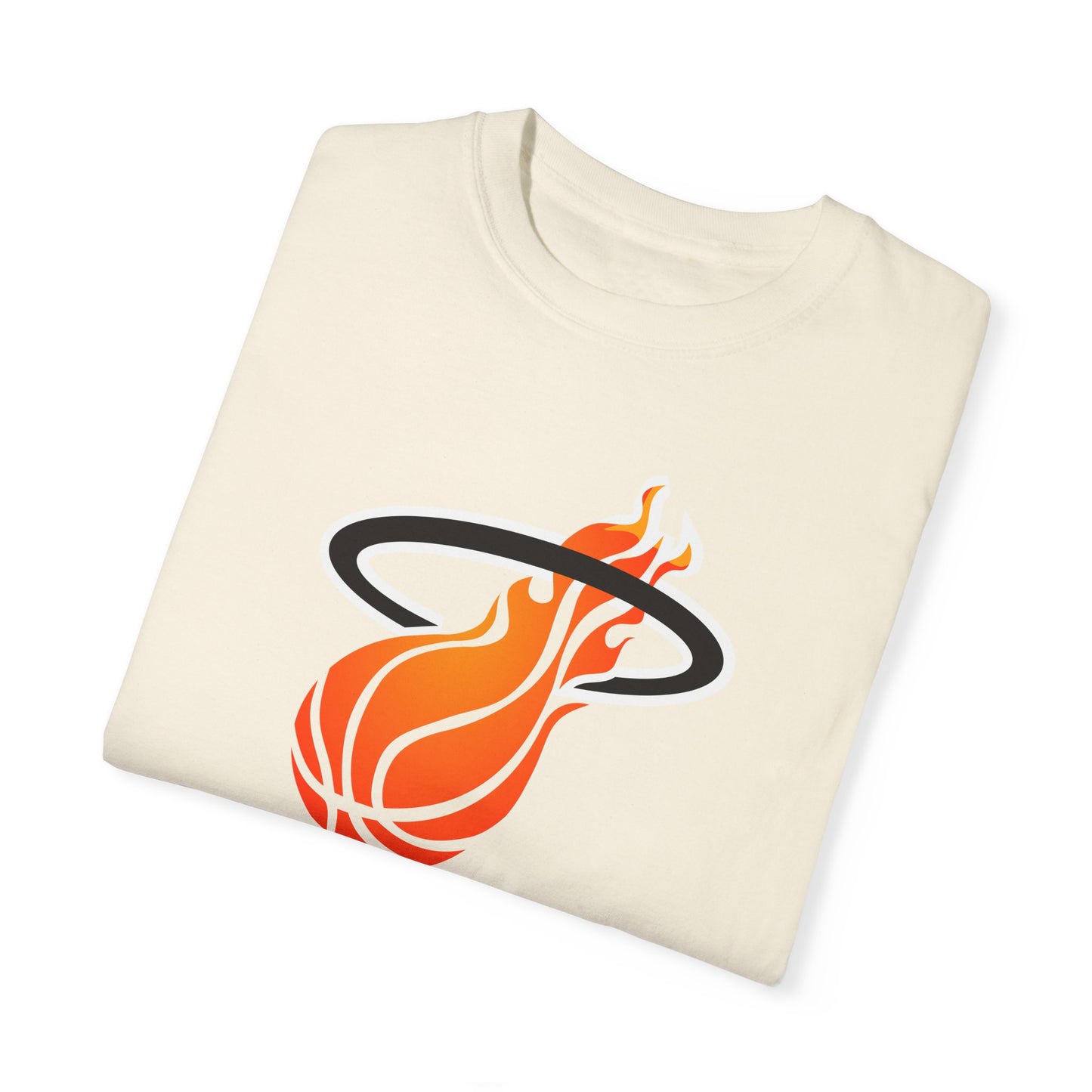 Miami Heat NBA Fans Garment-Dyed T-Shirt – Premium Cotton Tee for Customization